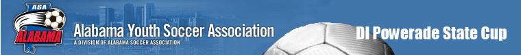 Alabama Youth Soccer Association banner